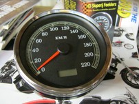 SPEEDOMETER. KMH. 'K' FACE STOCK STYLE, 67197-99A REPLACEMENT  991106