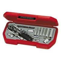 TENG TOOLS, 1/4" SOCKET WRENCH SET. US 35PC  514103